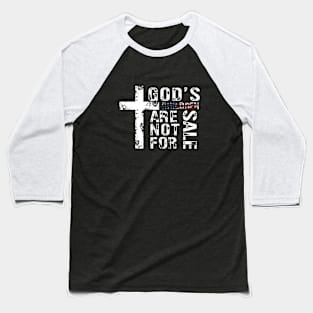 God's Children Are Not For Sale Baseball T-Shirt